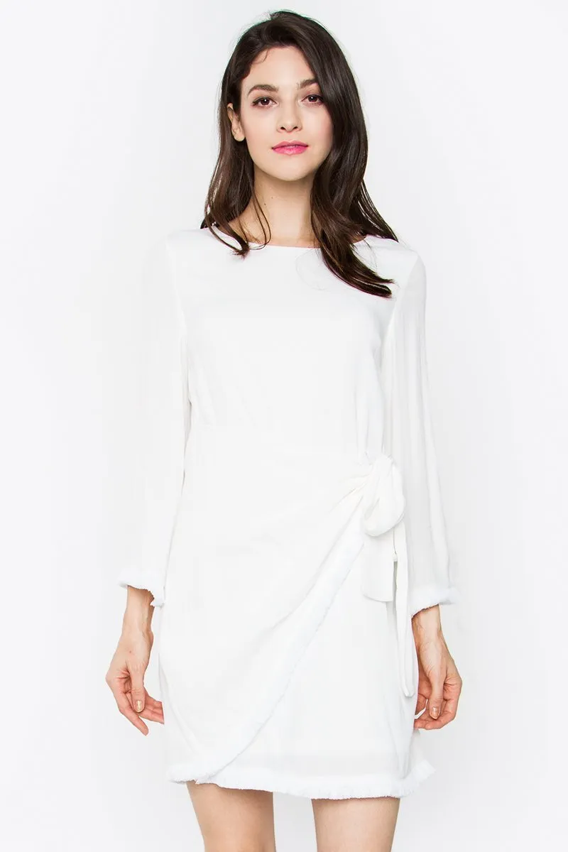 Angel Face Wrap Dress