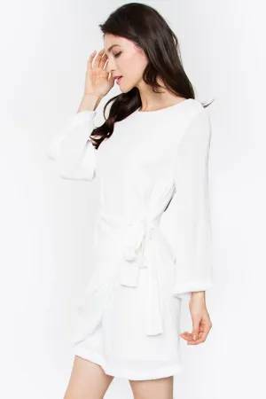 Angel Face Wrap Dress