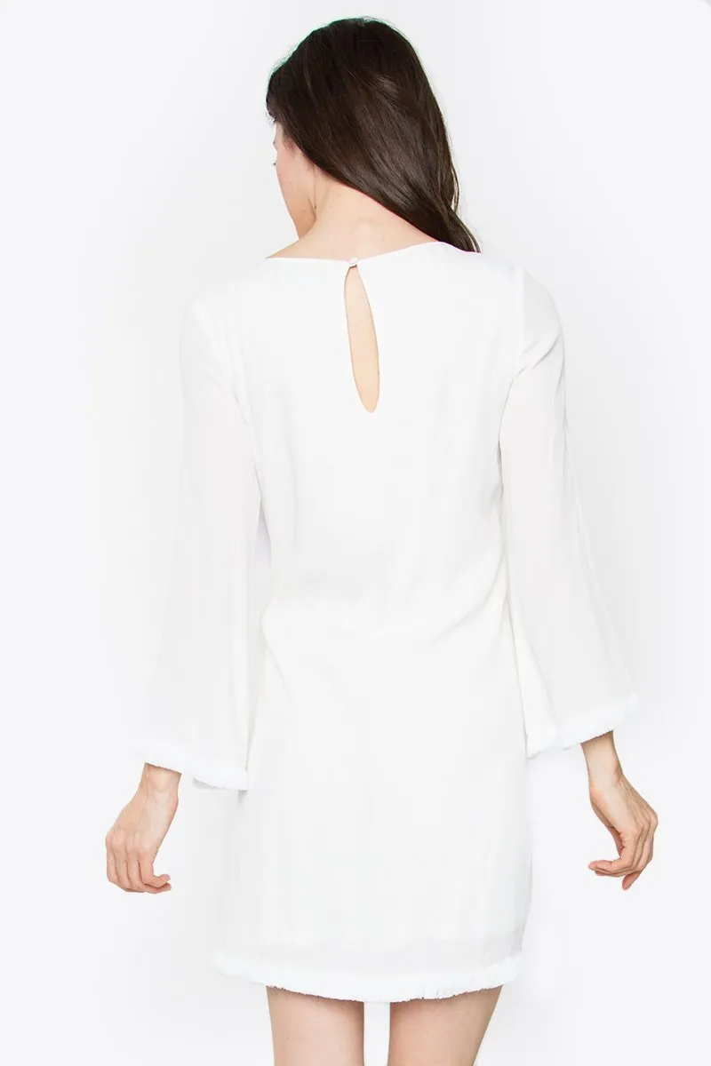 Angel Face Wrap Dress