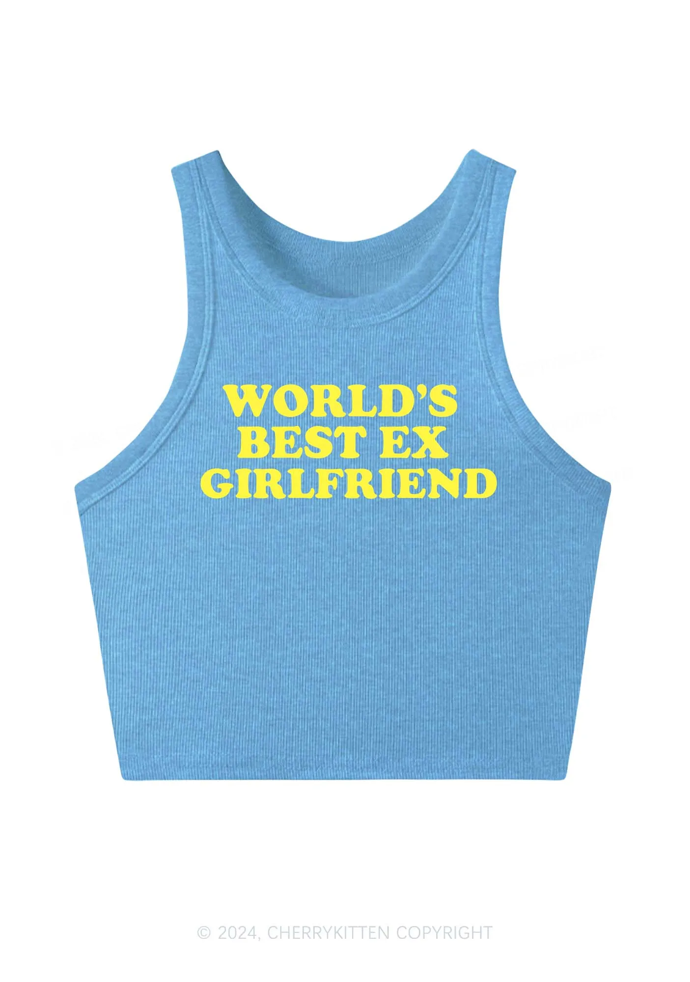 Best Ex Girlfriend Y2K Crop Tank Top Cherrykitten