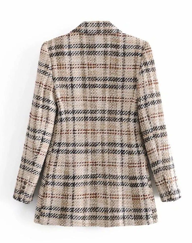 Blazer & Rok Set - Dames - Stijlvolle Blazer met Bijpassende Rok in Hoogwaardige Stof