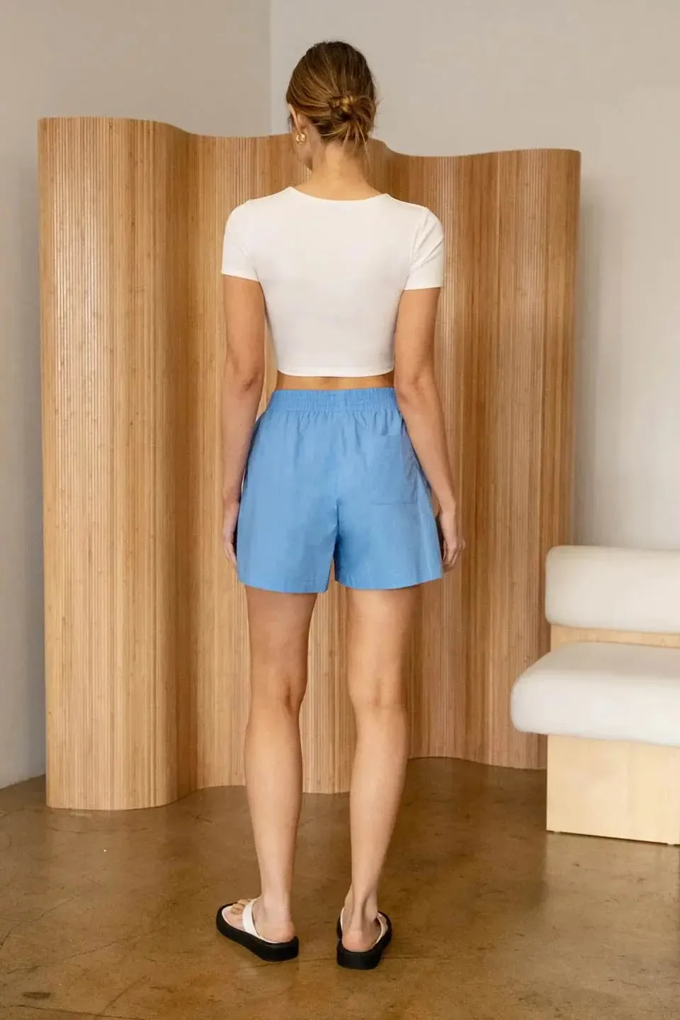 Blu Pepper Basic Crop Top – Effortless, Chic & Perfect for Layering