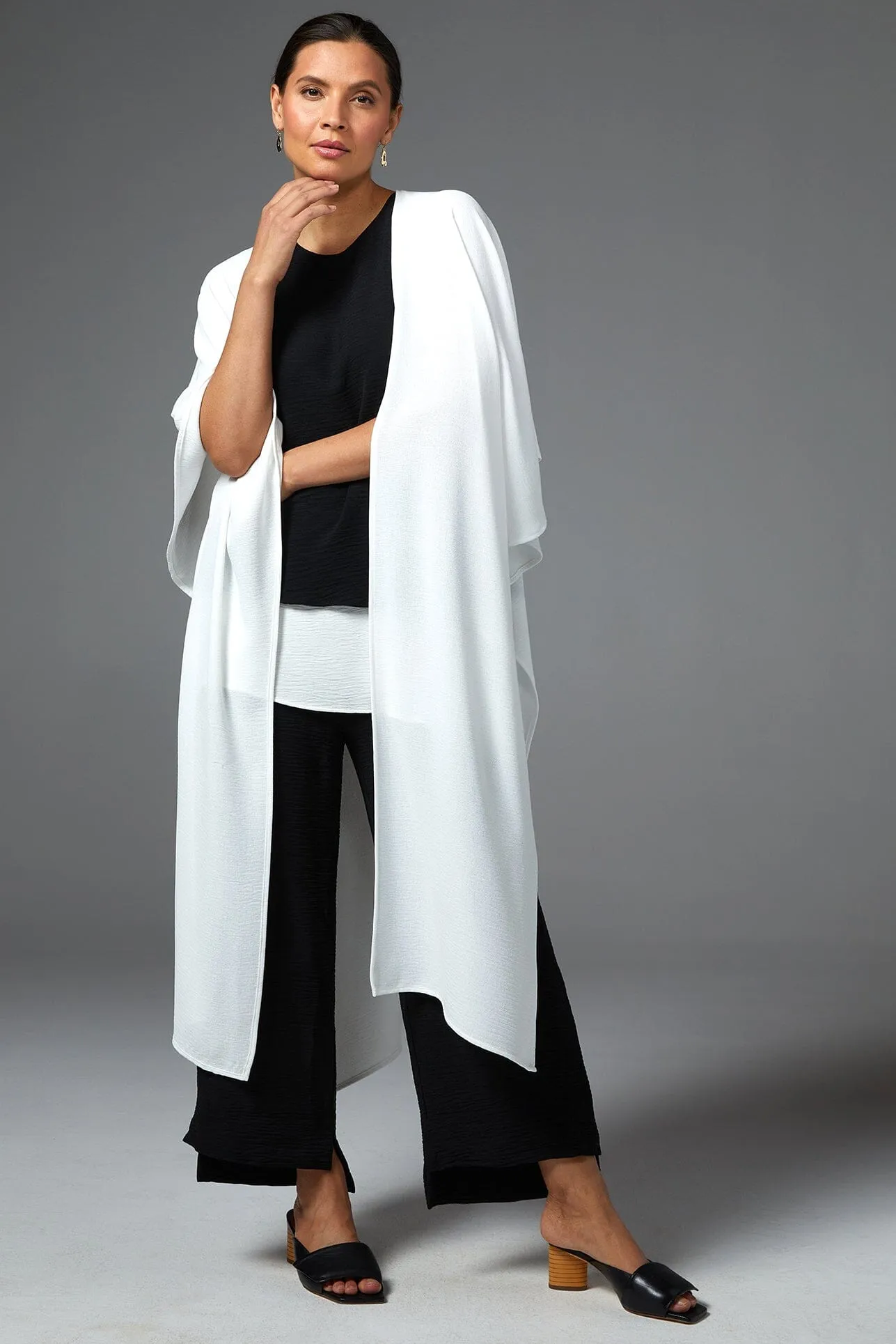 Crepe Gauze Ruana