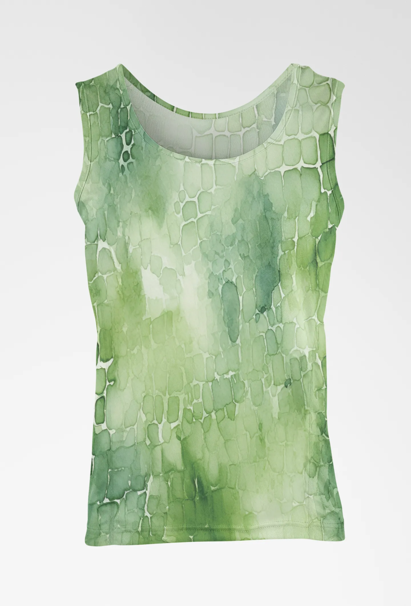 Crocodile Print Tank Top