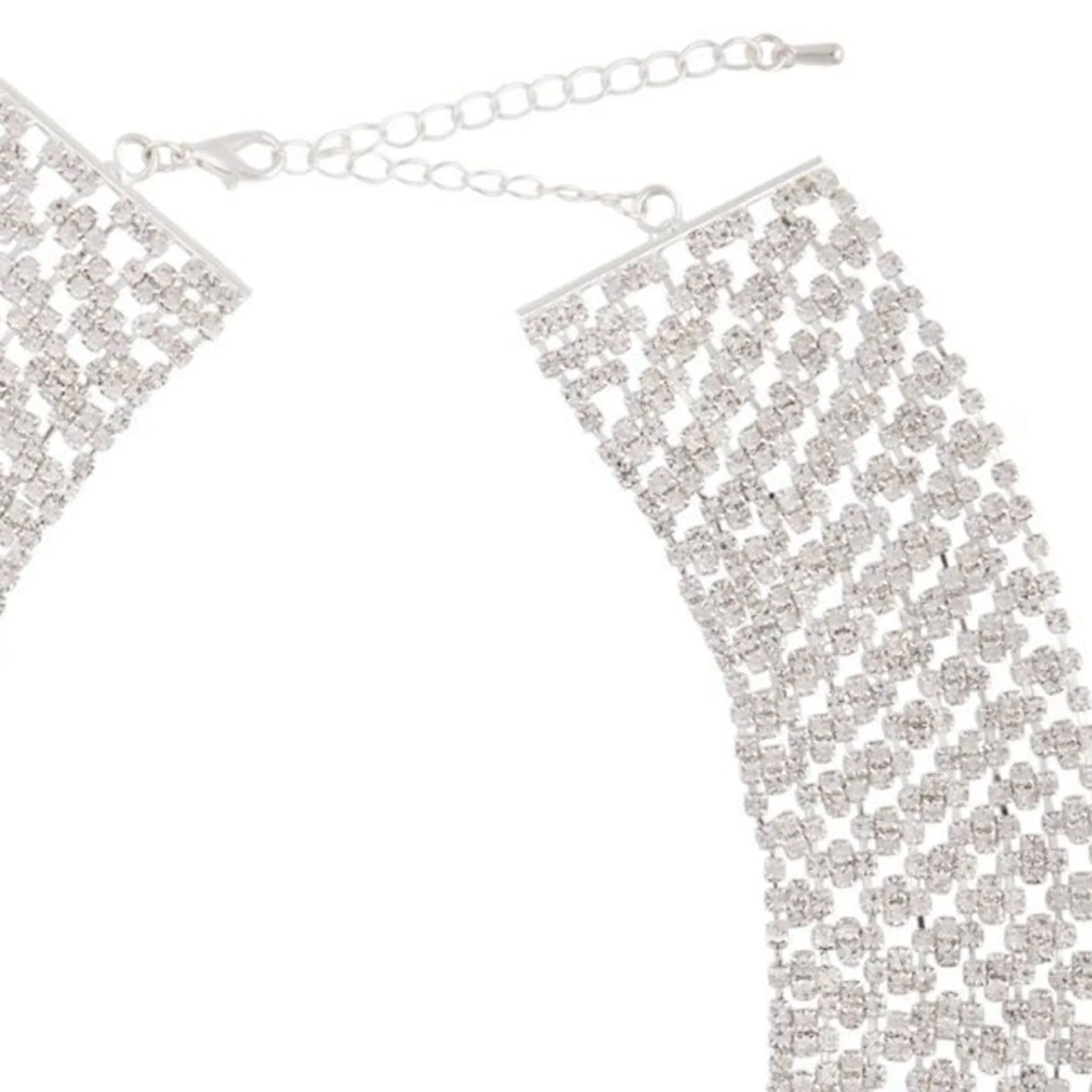 Diamante Statement Collar Necklace