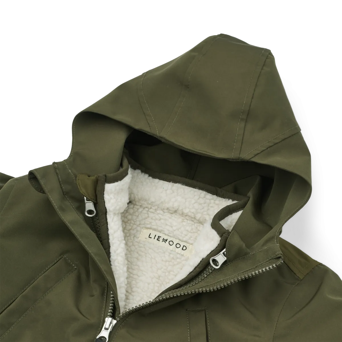 Liewood Timber 2 in 1 Jacket | Army brown mix