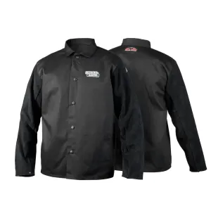Lincoln Traditional Split Leather-Sleeved Welding Jacket - 2XLarge (K3106-2XL)