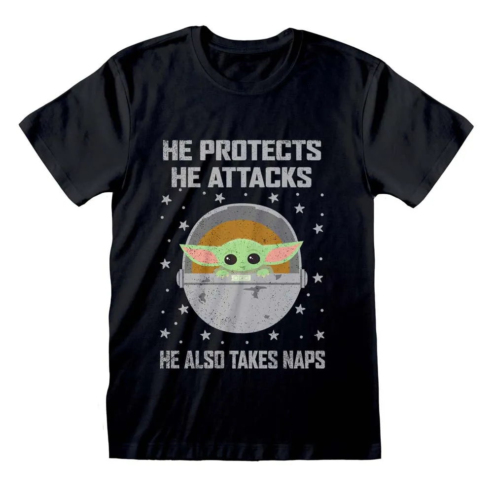 Mens Star Wars The Mandalorian T-Shirt - Baby Yoda