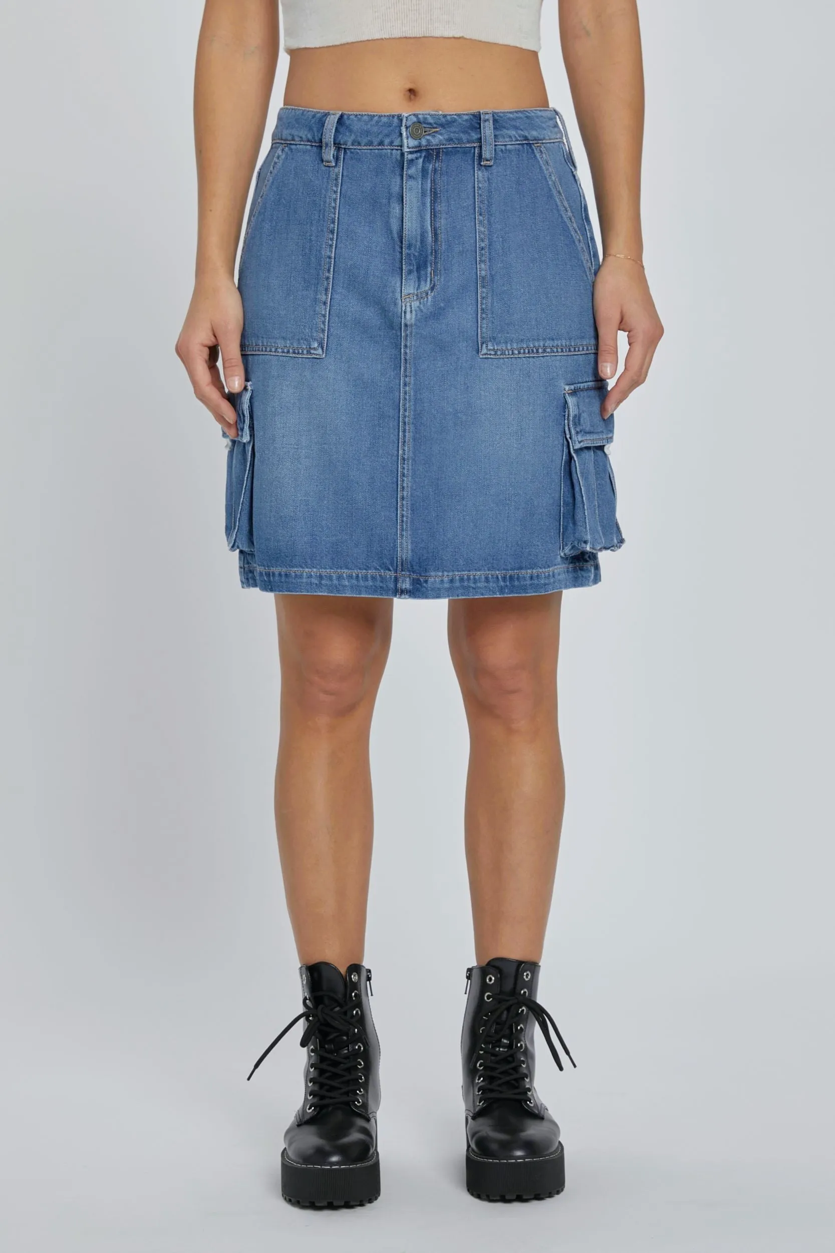 Peyton Cargo Skirt