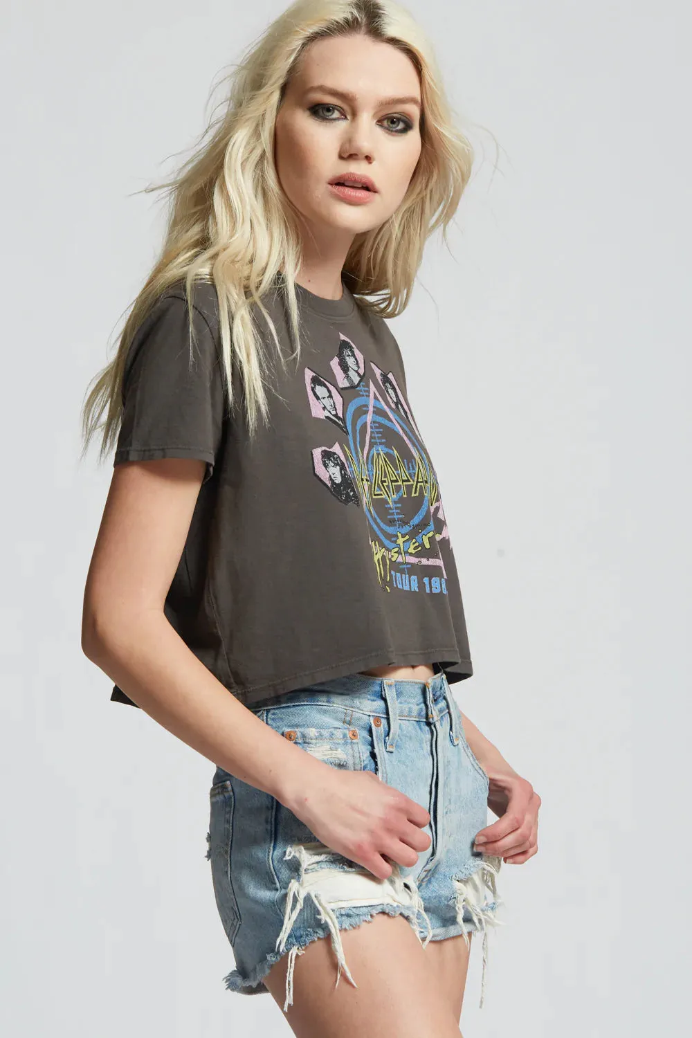 Recycled Karma Def Leppard Hysteria Tee