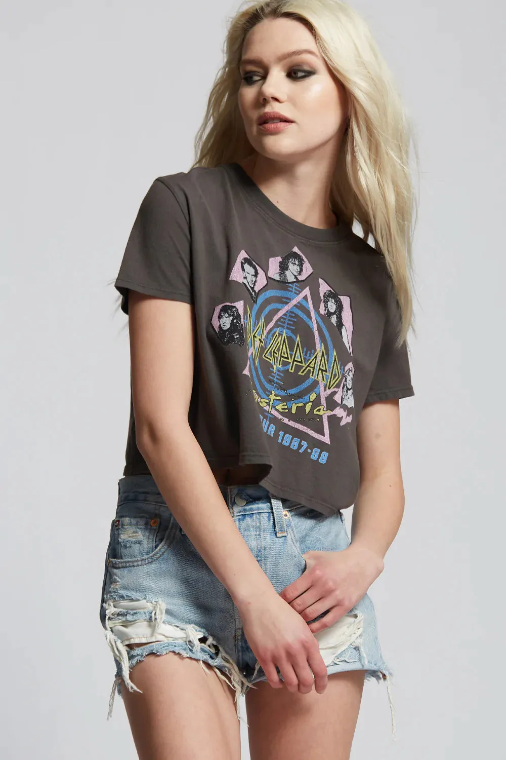 Recycled Karma Def Leppard Hysteria Tee