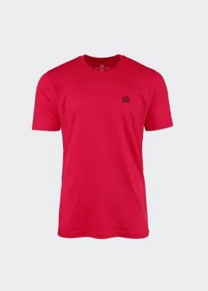 RED LOGO TEE