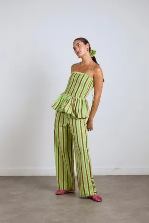 Ritik Trousers Tropical Business Stripe