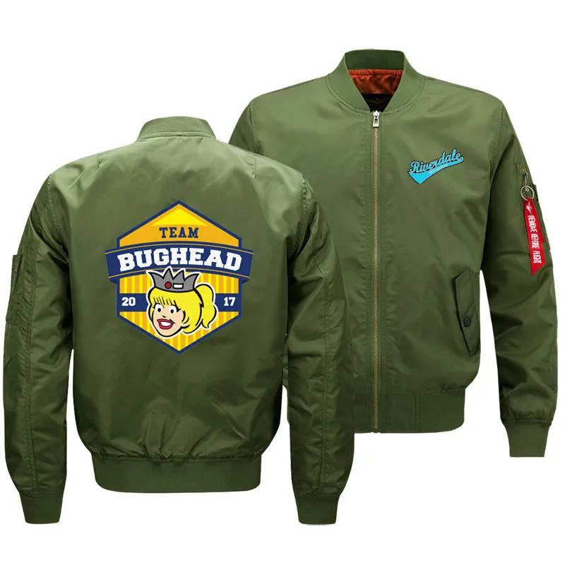 Riverdale Jackets - Solid Color Riverdale Bughead Icon Fleece Jacket