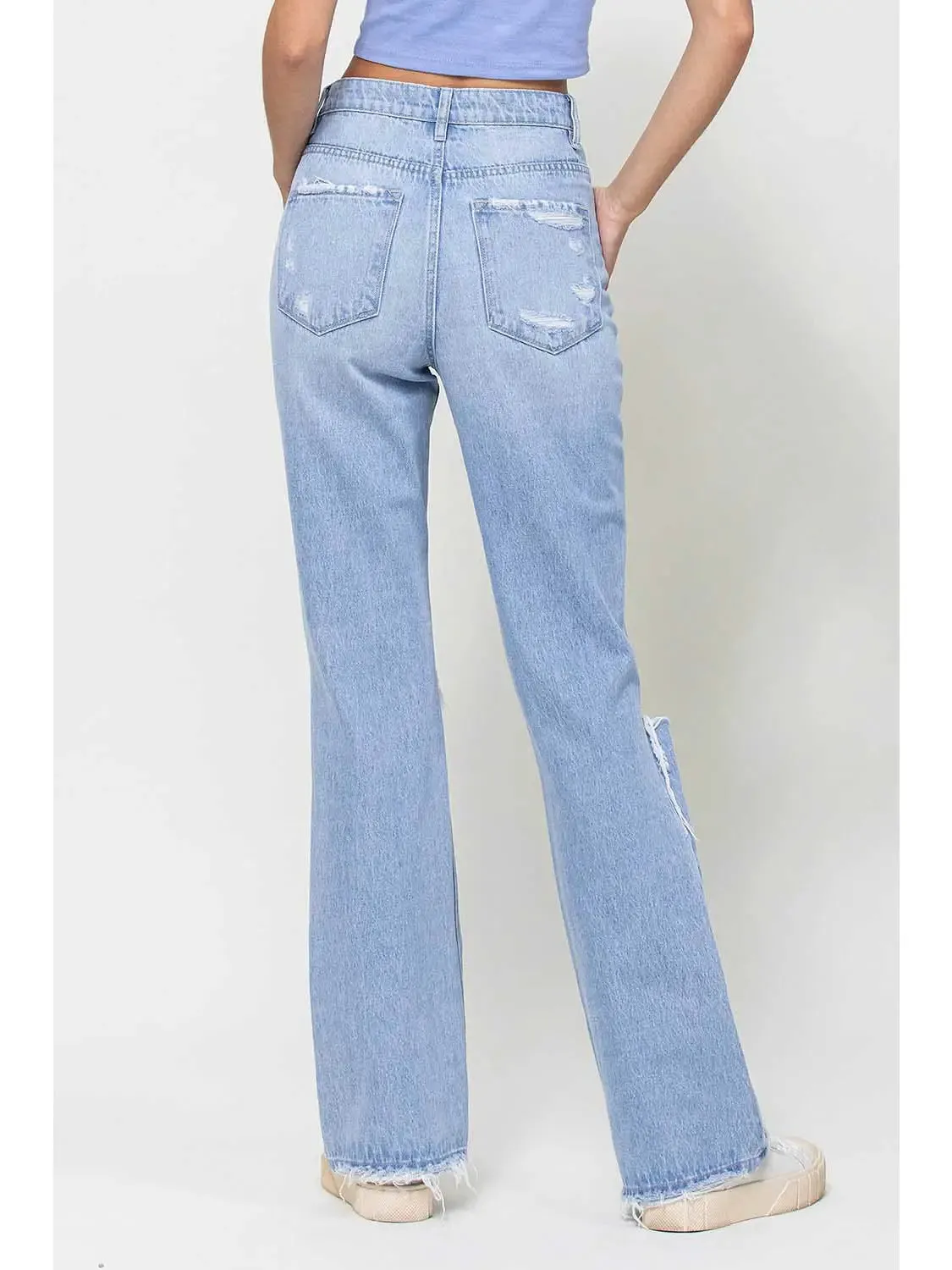 Super High Rise 90s Vintage Flare Jeans