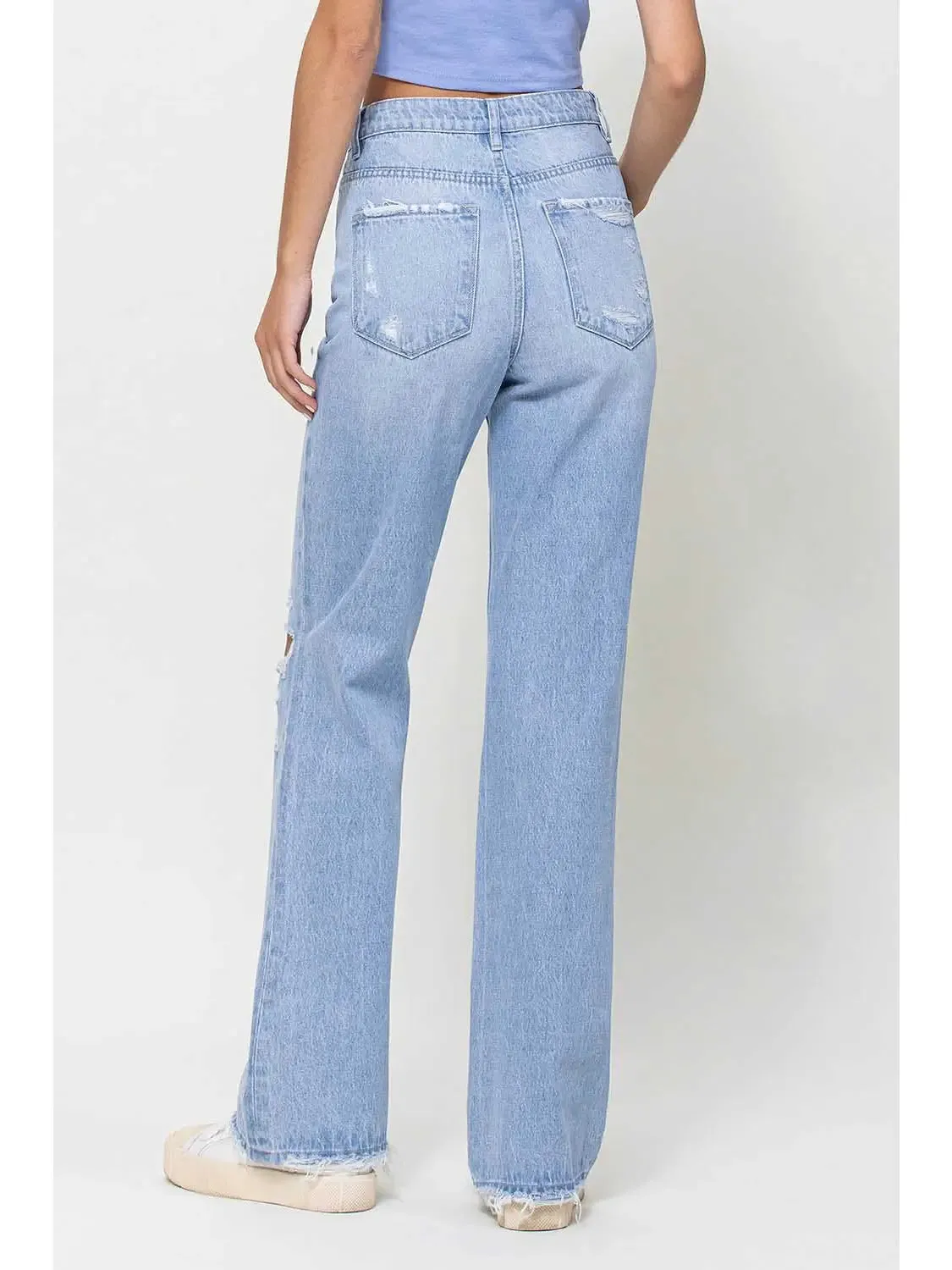 Super High Rise 90s Vintage Flare Jeans