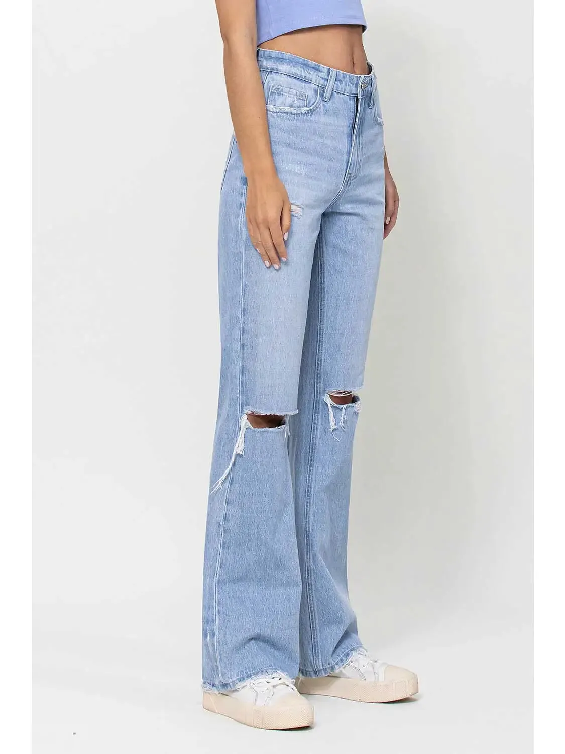 Super High Rise 90s Vintage Flare Jeans