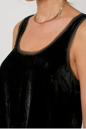 Velvet Tank Top