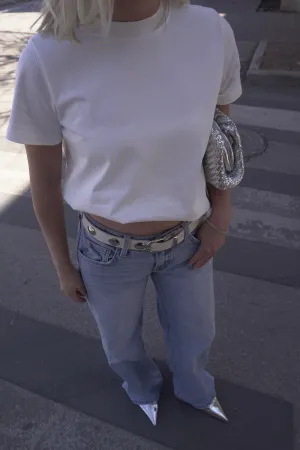 White t-shirt